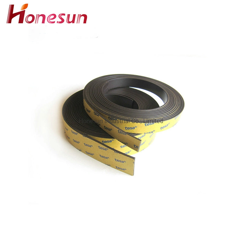 Brand New Strong Soft Durable Magnetic Coated Adhesive Sheet Rubber Magnets for Sale