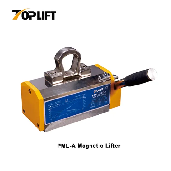2000kg Tp-Lifting Pml-a Strong Permanent Magnetic Lifter Certificated Hand Controlled