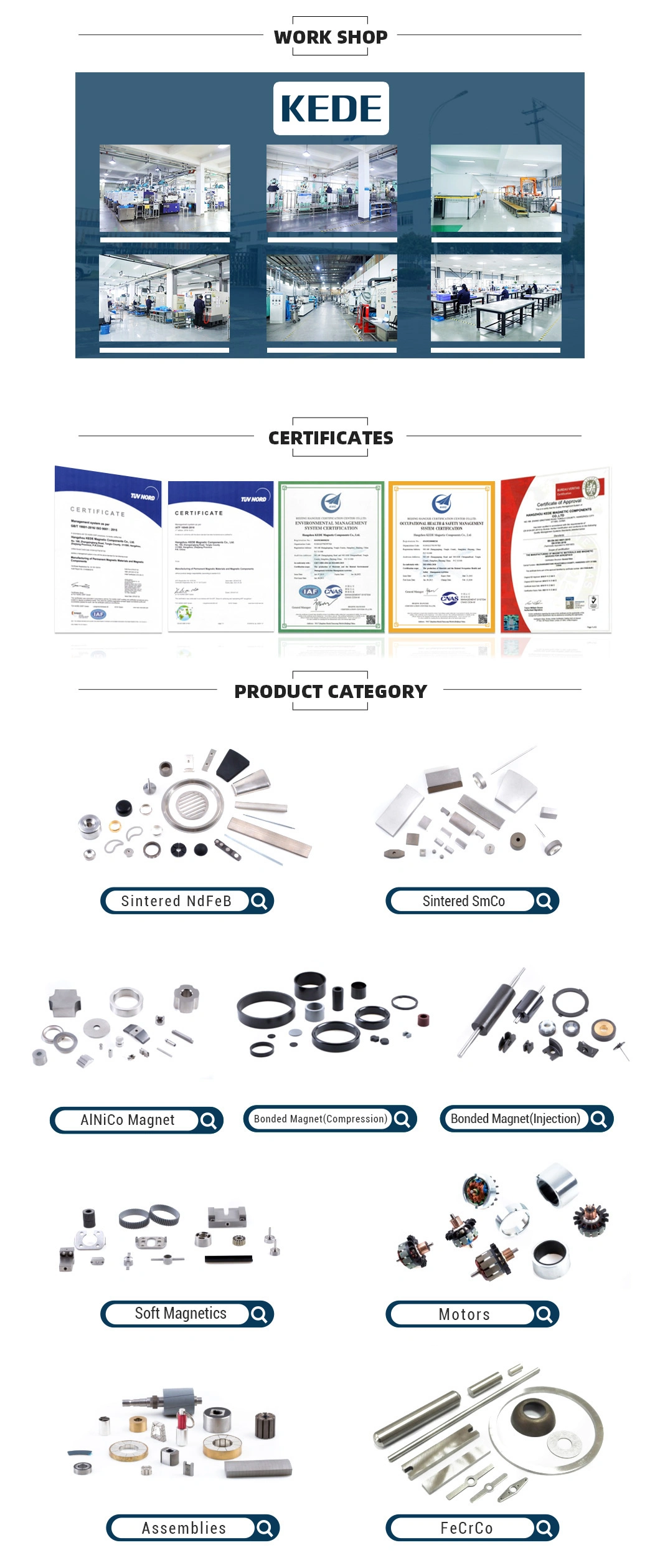 Injection Molding Customized Bonded NdFeB Magnets